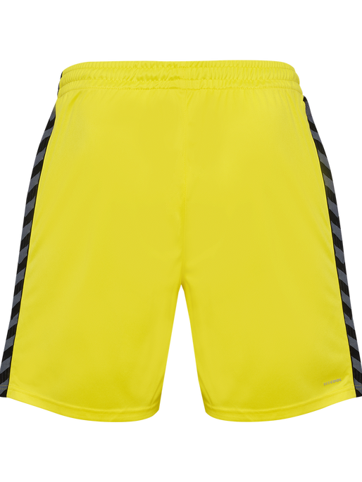 hmlAUTHENTIC PL SHORTS, BLAZING YELLOW, packshot