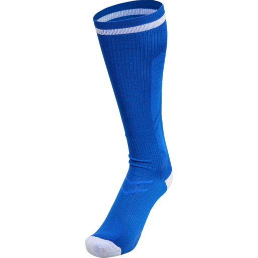 ELITE INDOOR SOCK HIGH, TRUE BLUE/WHITE ELITE INDOOR SOCK HIGH, TRUE BLUE/WHITE, packshot