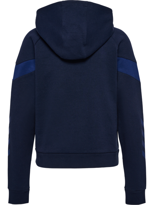 hmlTRAVEL ZIP HOODIE WOMAN, MARINE, packshot