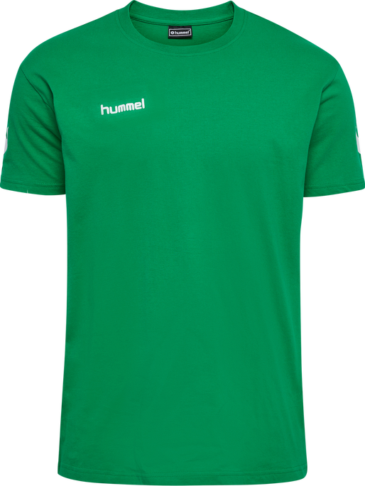 HMLGO COTTON T-SHIRT S/S, JELLY BEAN HMLGO COTTON T-SHIRT S/S, JELLY BEAN, packshot