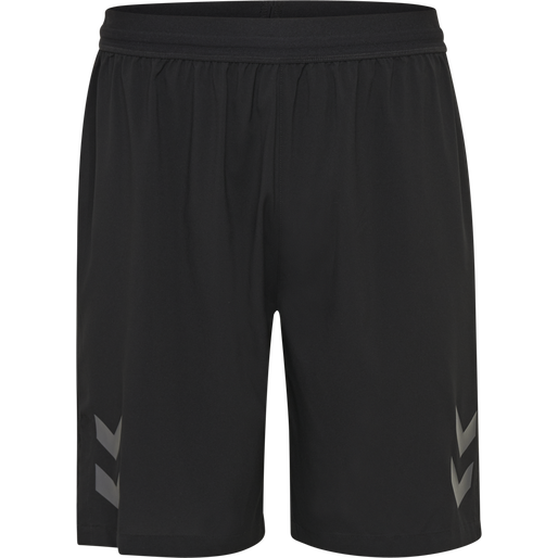 hmlAUTHENTIC PRO WOVEN SHORTS, ANTHRACITE, packshot