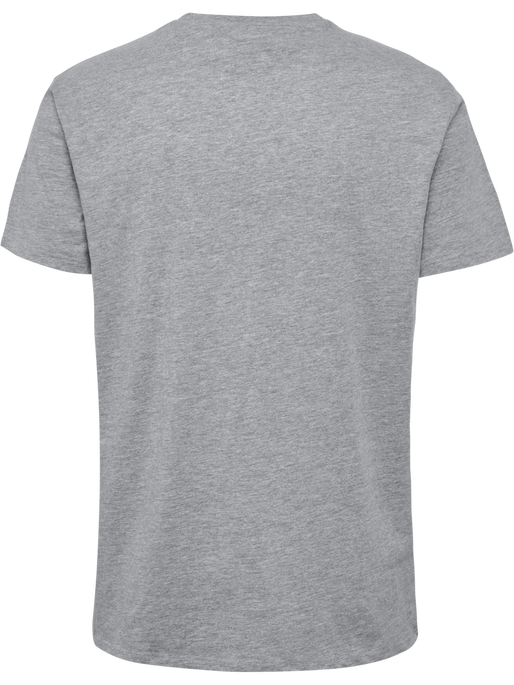 hmlGO 2.0 LOGO T-SHIRT S/S, GREY MELANGE, packshot