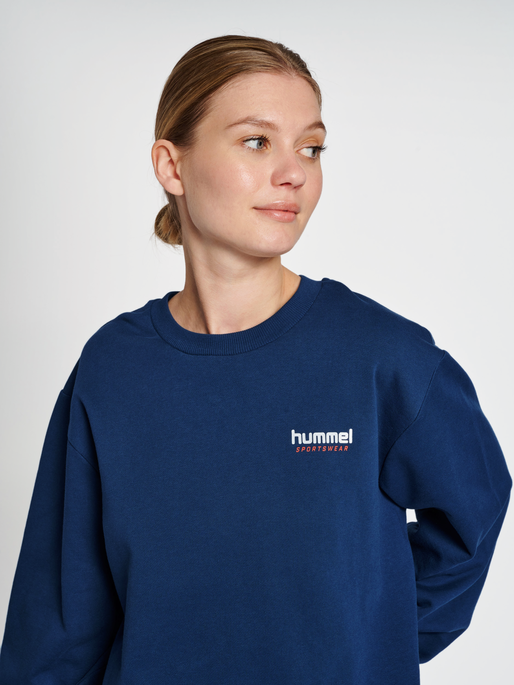 hummel LGC AUSTIN SWEATSHIRT - DRESS BLUES