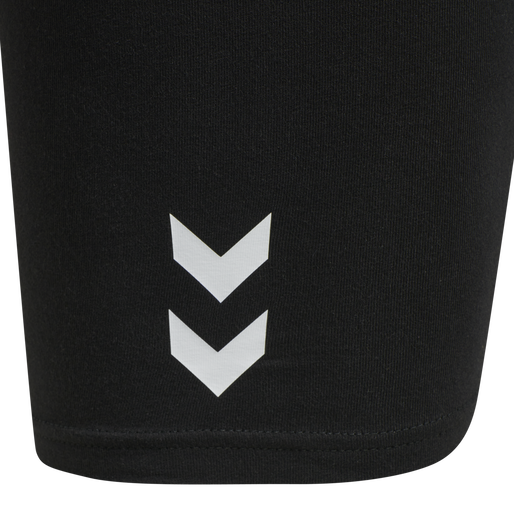 hmlTE MAJA 2-PACK MW C TIGHT SHORTS, BLACK/INSIGINA BLUE, packshot