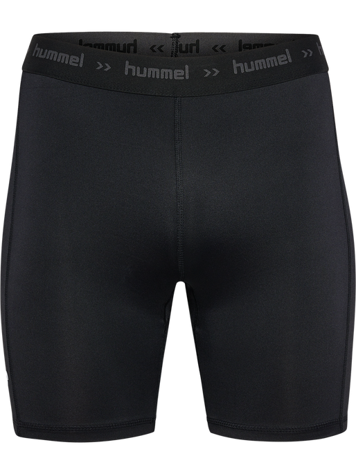 hmlGG12 TRAINING SHORT TIGHTS, BLACK, packshot