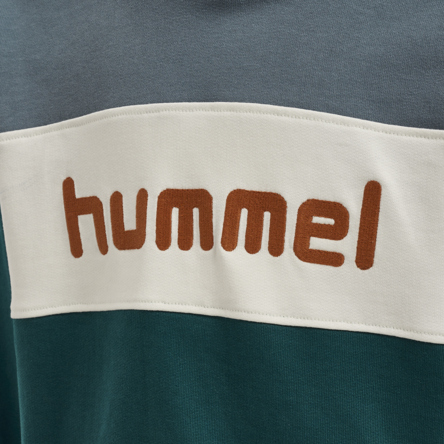 hmlMORTEN HOODIE, DEEP TEAL, packshot