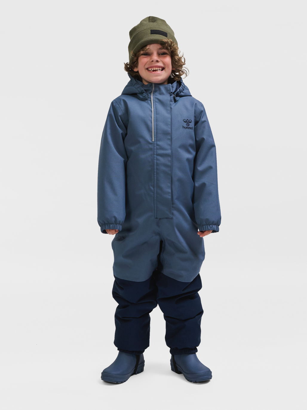 hmlGOAL TEX SNOWSUIT, BERING SEA/BERING SEA, model
