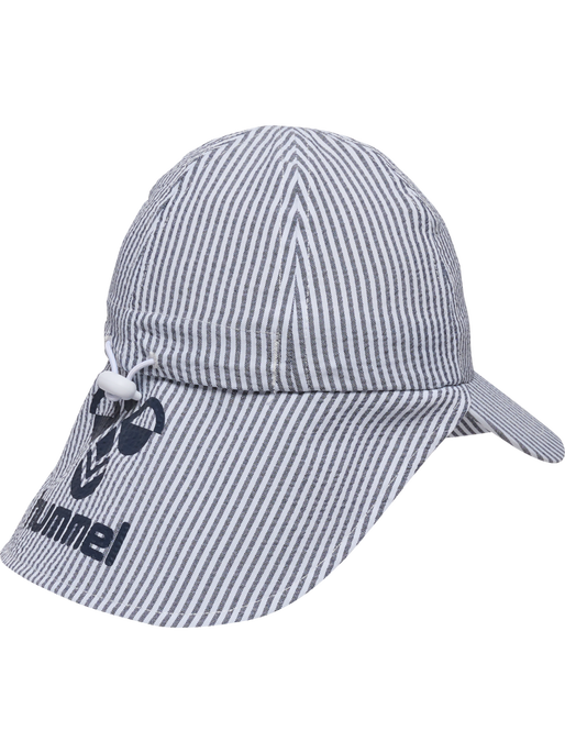 hmlBREEZE CAP STRIPED, NAVY BLAZER/BRIGHT WHITE, packshot
