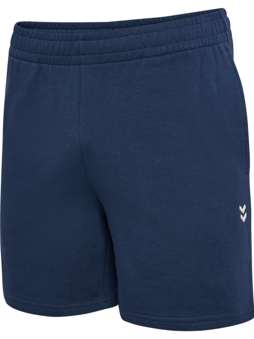 hmlPULSE SWEAT SHORTS, DRESS BLUES, packshot