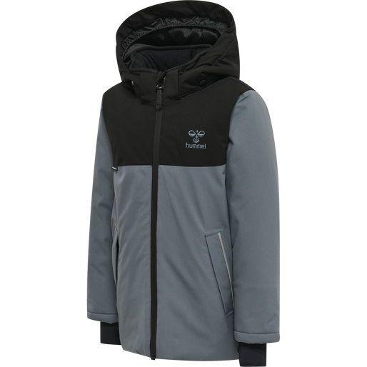 hmlLOGAN TEX JACKET, STORMY WEATHER, packshot