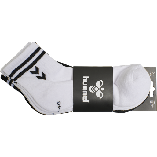 hmlSTRIPE 4-PACK MID CUT SOCKS MIX, 9124, packshot