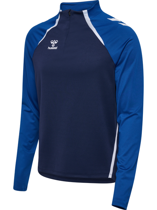 hmlLEAD 2.0 HALF ZIP, MARINE/TRUE BLUE, packshot
