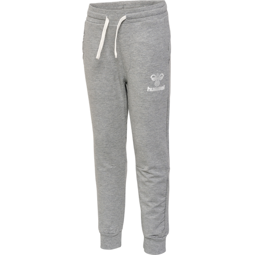 hmlPROUD PANTS, GREY MELANGE, packshot