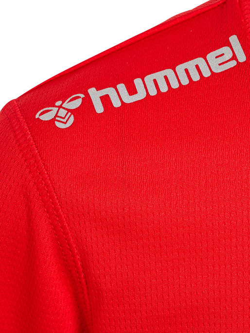 hmlRUN JERSEY S/S KIDS, TANGO RED, packshot