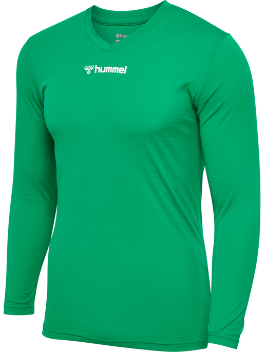 hmlBL ESSENTIAL TEE L/S, JELLY BEAN, packshot