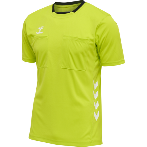 hmlREFEREE CHEVRON JERSEY S/S, EVENING PRIMROSE, packshot