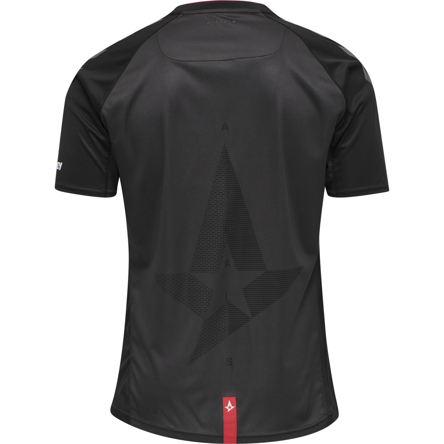 ASTRALIS 20/21 GAME JERSEY S/S_KIDS, BLACK W/LOGO, packshot