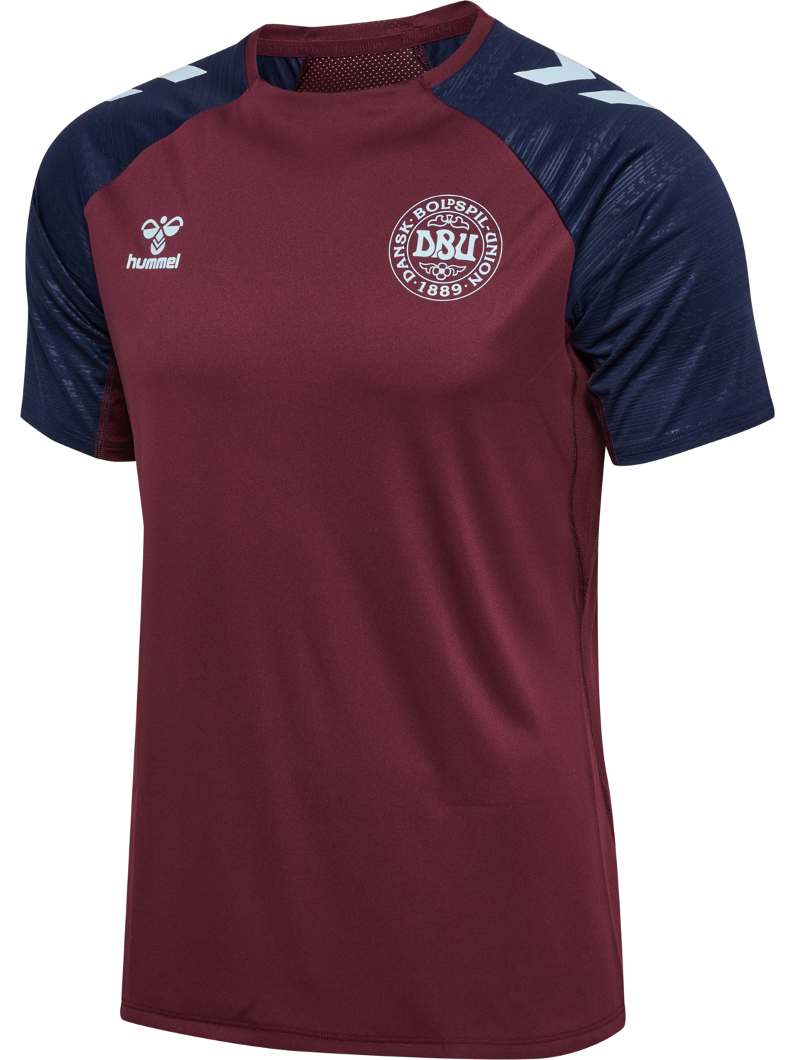 DBU 26 PRO TR JERSEY S/S, WINDSOR WINE/PEACOAT, packshot
