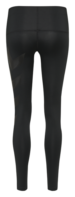 hmlPARIS HIGH WAIST TIGHTS, BLACK, packshot