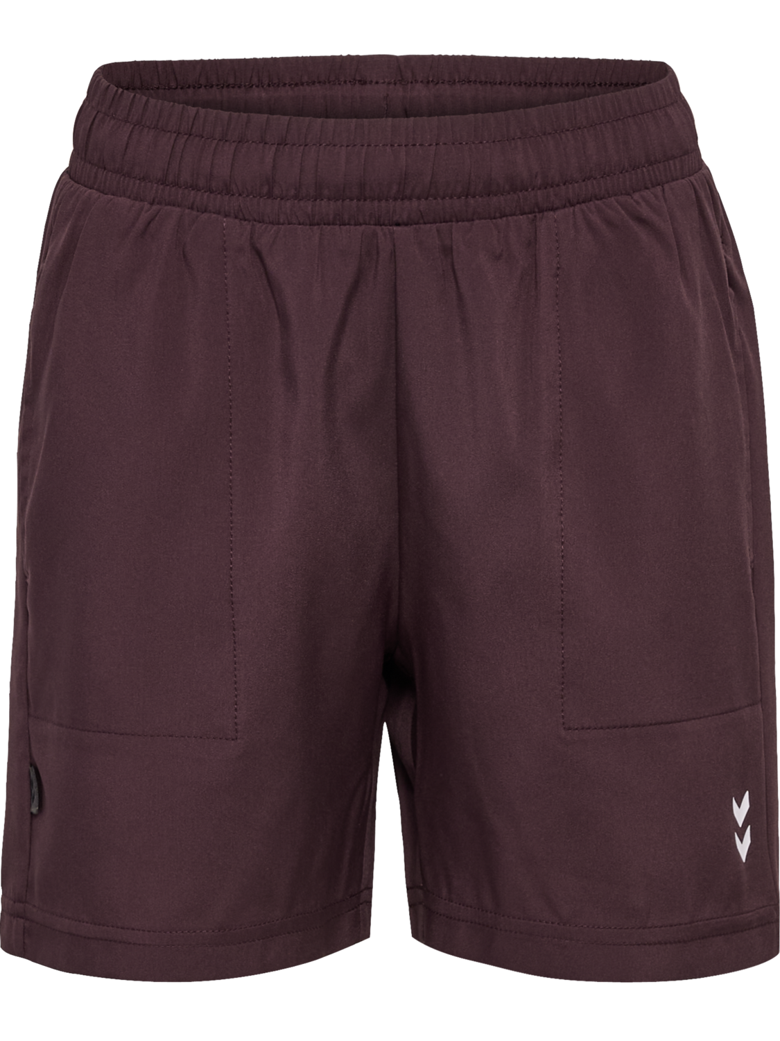 hmlJR PULSE WORKOUT SHORTS, FUDGE, packshot