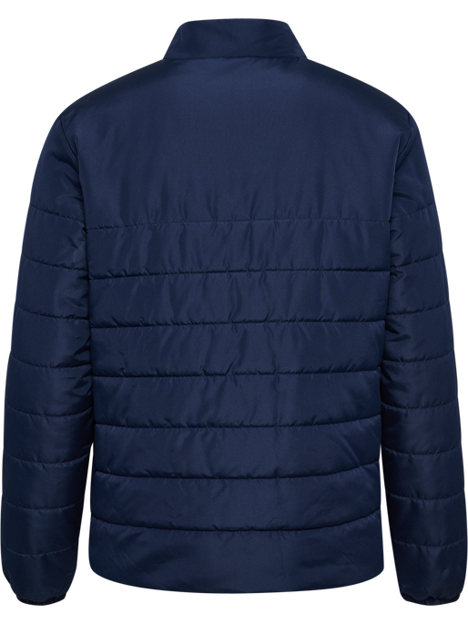 hmlESSENTIAL SHORT BENCH JKT, MARINE, packshot
