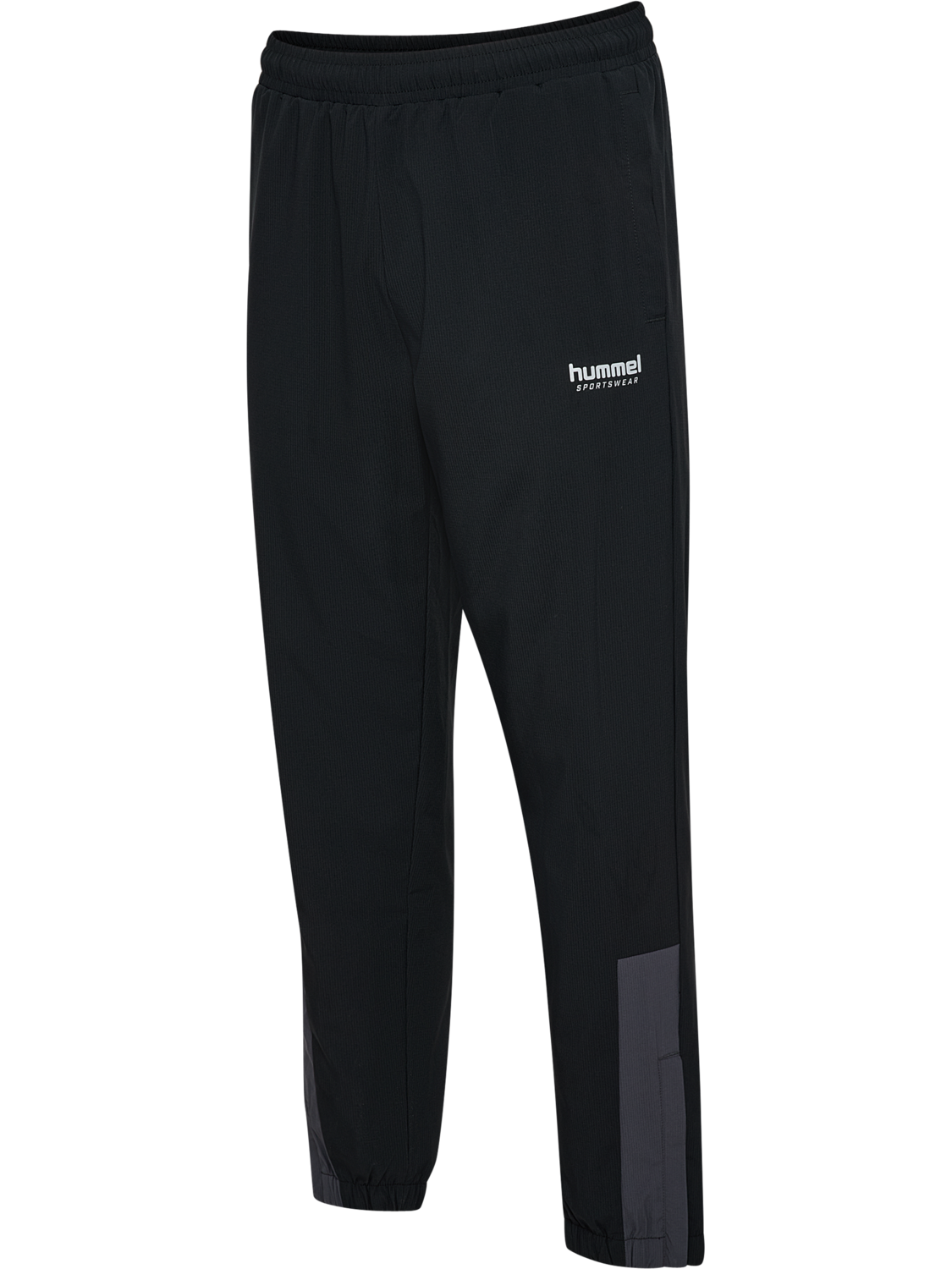 hmlLOOSE TRACK PANTS SPORTSWEAR, BLACK, packshot