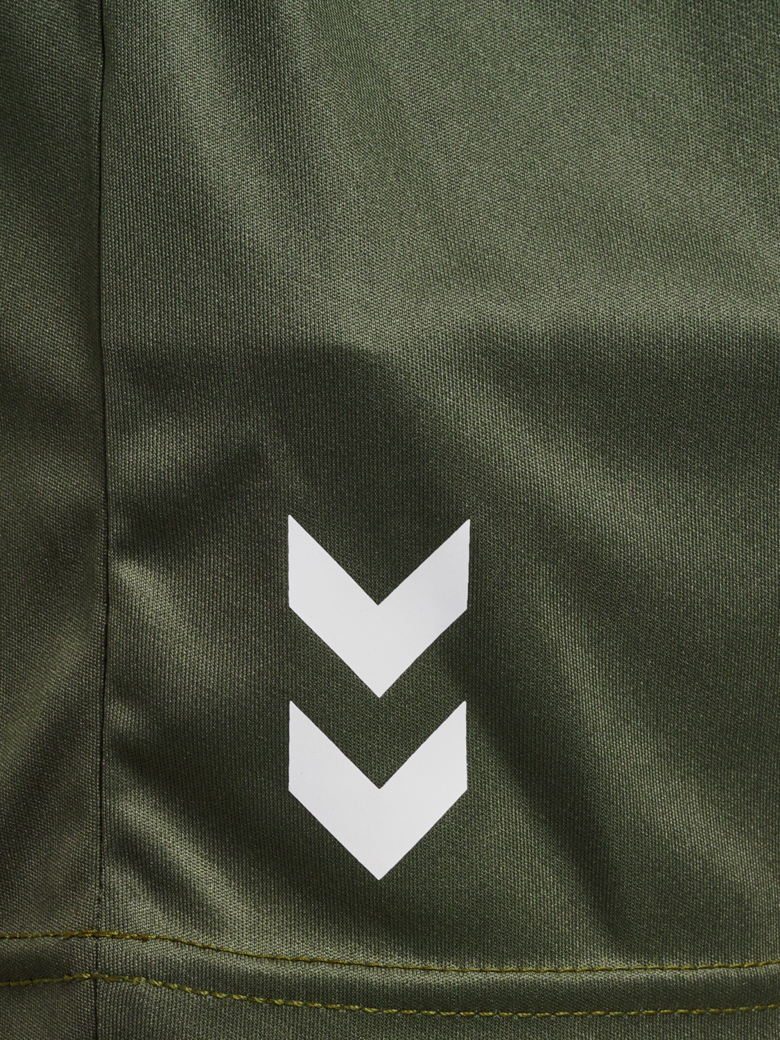 hmlACTIVE COURT PL JERSEY S/S, OLIVE NIGHT, packshot