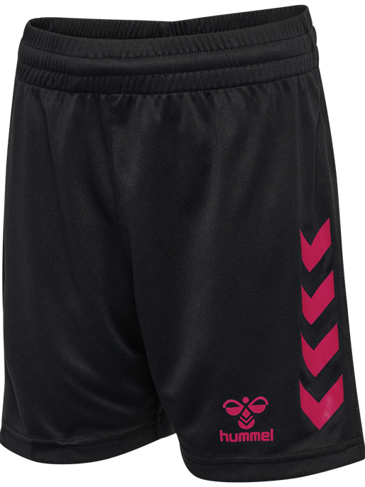 hmlGRAPHIC UNIVERSE SHORTS KIDS, BLACK, packshot