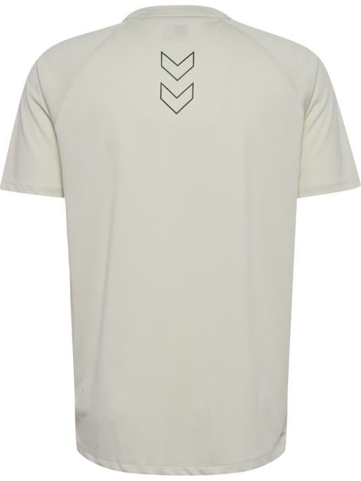 hmlCOURT LIGHT WEIGHT T-SHIRT, LIGHT GREY, packshot
