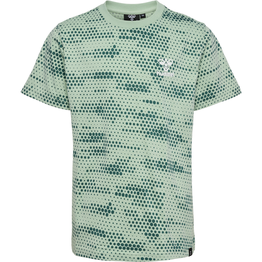 hmlCOLTON T-SHIRT S/S, SILT GREEN, packshot