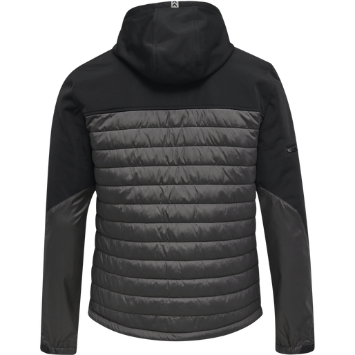 hmlNORTH HYBRID JACKET, BLACK, packshot