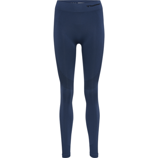 hmlMT SHAPING SEAMLESS MW TIGHTS, INSIGNIA BLUE hmlMT SHAPING SEAMLESS MW TIGHTS, INSIGNIA BLUE, packshot