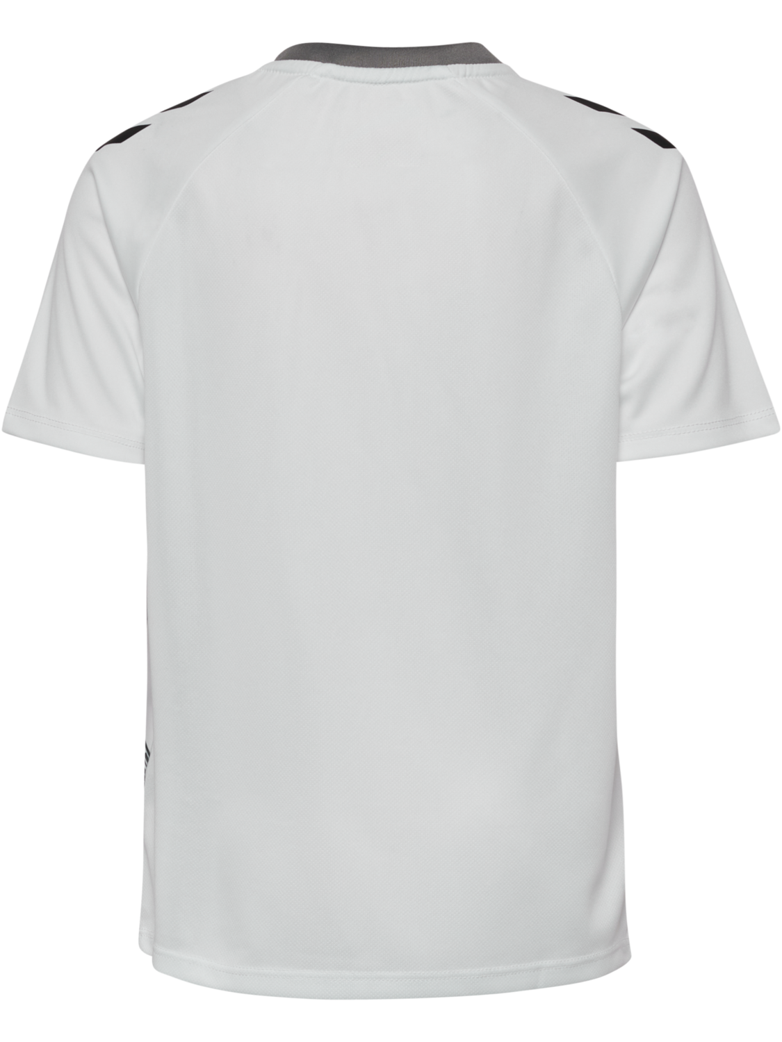 hmlMATCH TRIUMPH JERSEY S/S KIDS, WHITE/STEEL GRAY, packshot