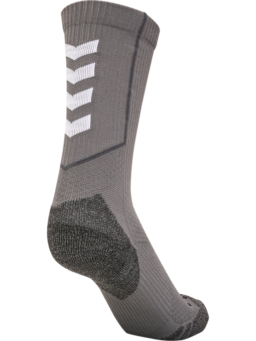 hmlPRO TRAINING SOCKS LOW, STEEL GRAY/WHITE hmlPRO TRAINING SOCKS LOW, STEEL GRAY/WHITE, packshot