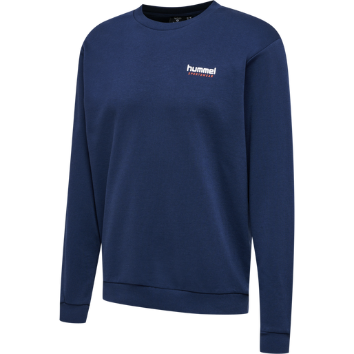 hmlLGC AUSTIN SWEATSHIRT, DRESS BLUES, packshot