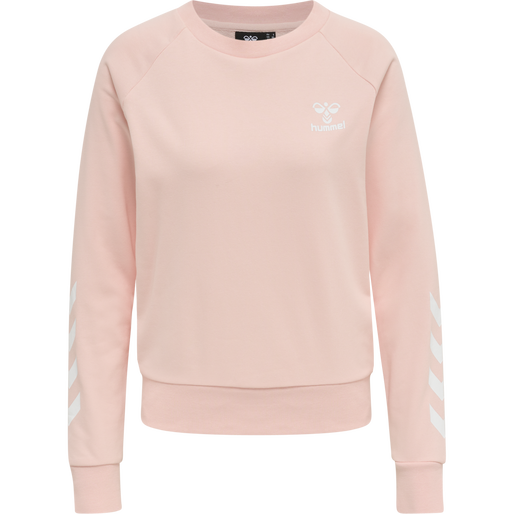 hmlNONI 2.0 SWEATSHIRT, CHALK PINK, packshot