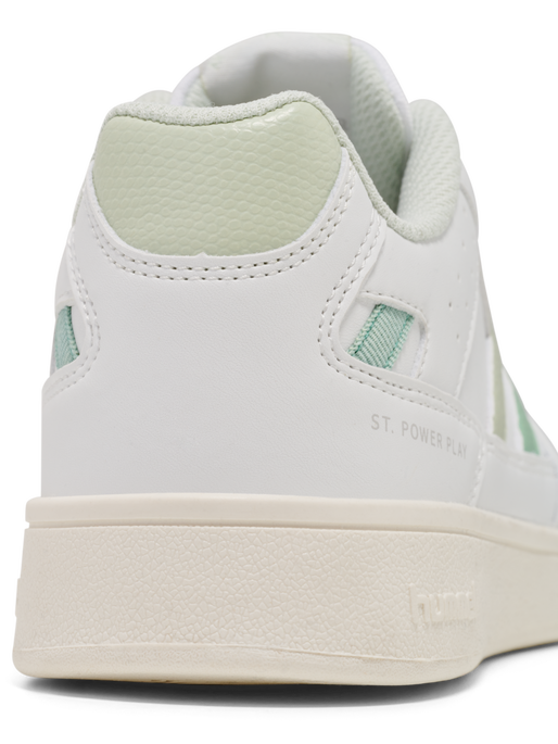 ST. POWER PLAY WMNS LZD, BRIGHT WHITE/MISTY JADE, packshot