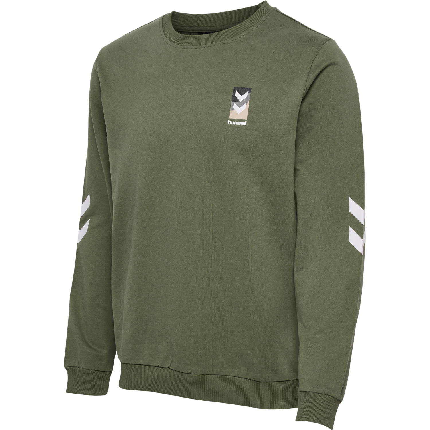 hmlLGC JEREMY SWEATSHIRT, FOUR LEAF CLOVER, packshot