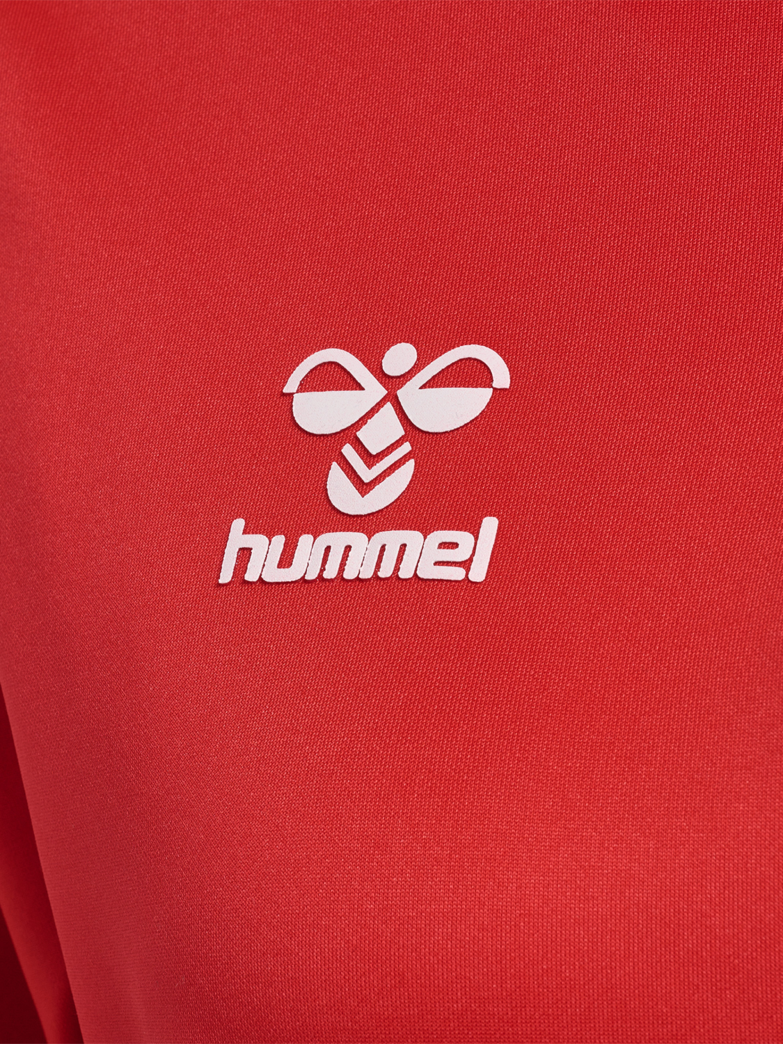 hmlCORE XK HALF ZIP SWEAT WOMAN, TRUE RED, packshot