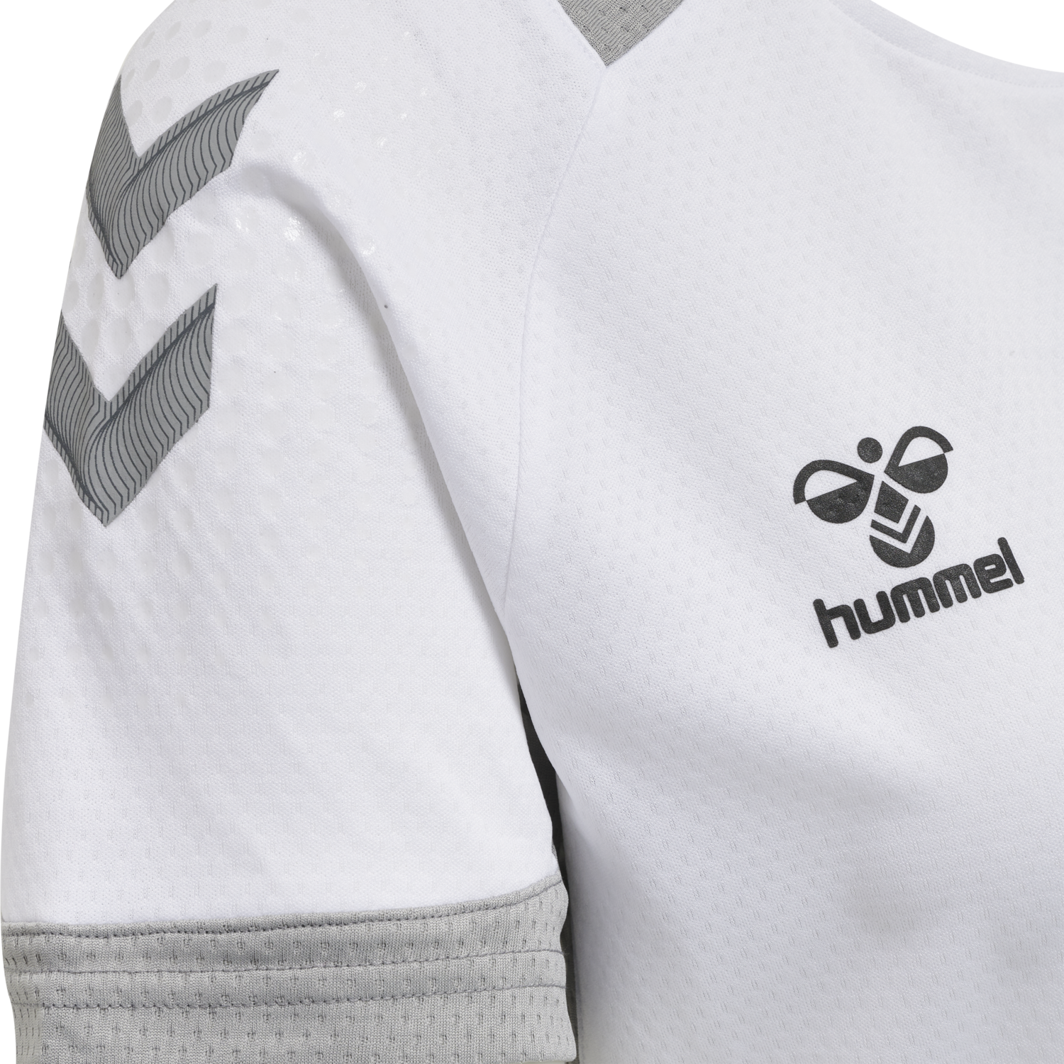 hmlLEAD WOMENS S/S POLY JERSEY, WHITE, packshot