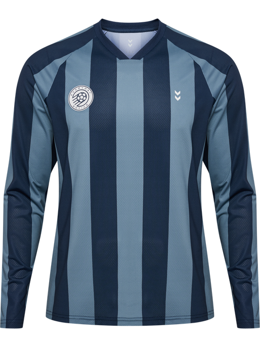 hmlPULSE MESH T-SHIRT L/S, BLUE MIRAGE/DRESS BLUE hmlPULSE MESH T-SHIRT L/S, BLUE MIRAGE/DRESS BLUE, packshot