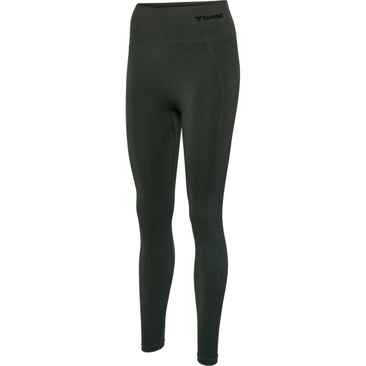 hmlTIF SEAMLESS HIGH WAIST TIGHTS, CLIMBING IVY hmlTIF SEAMLESS HIGH WAIST TIGHTS, CLIMBING IVY, packshot