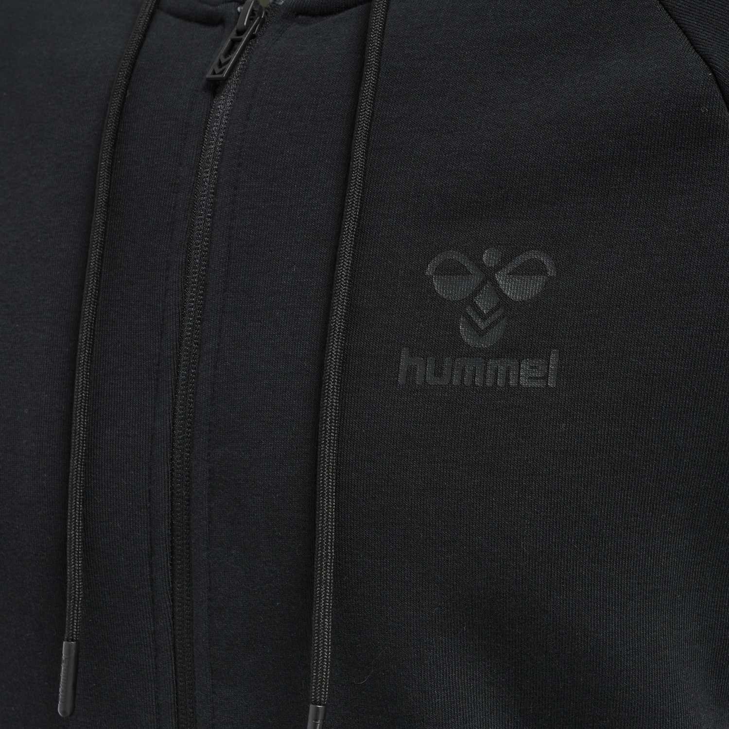 Hummel Isam 2 0 Zip Hoodie Black Hummel Net