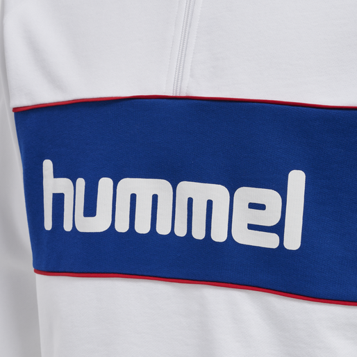 hmlIC DURBAN HALF ZIP SWEATSHIRT, 9001, packshot