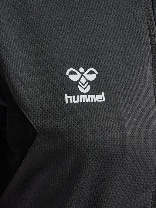 hmlAUTHENTIC PL ZIP JACKET WOMAN, ASPHALT, packshot