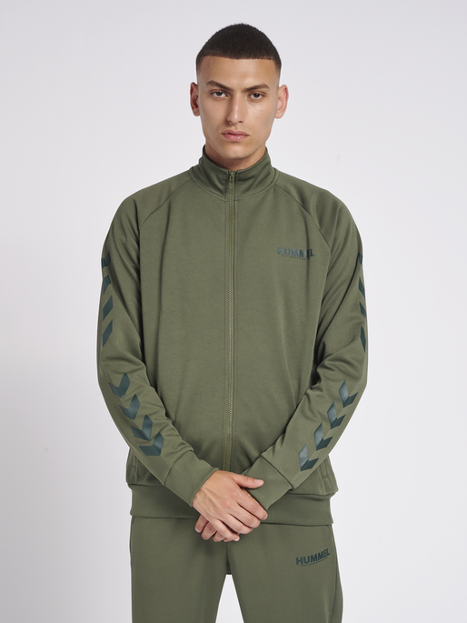 hummel LEGACY ZIP JACKET - BEETLE | hummel.net