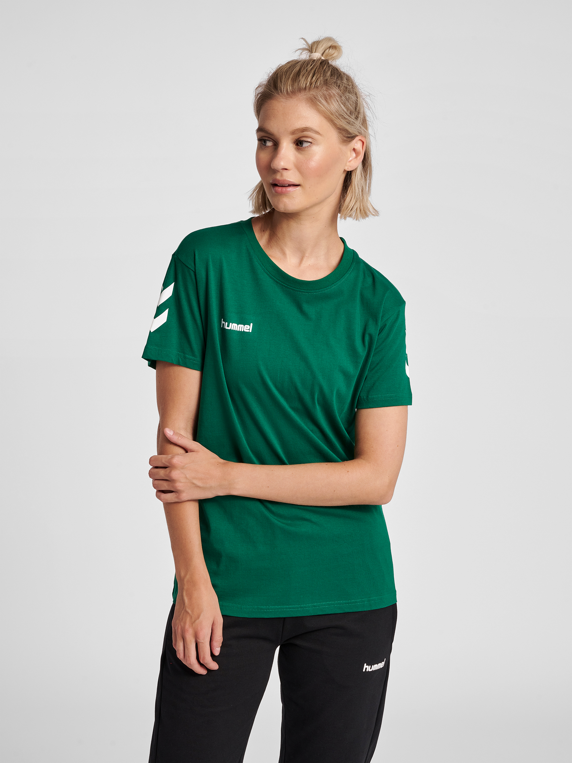 hummel GO COTTON T-SHIRT WOMAN S/S 