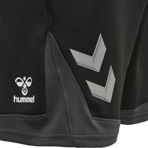 hmlLEAD POLY SHORTS, BLACK, packshot