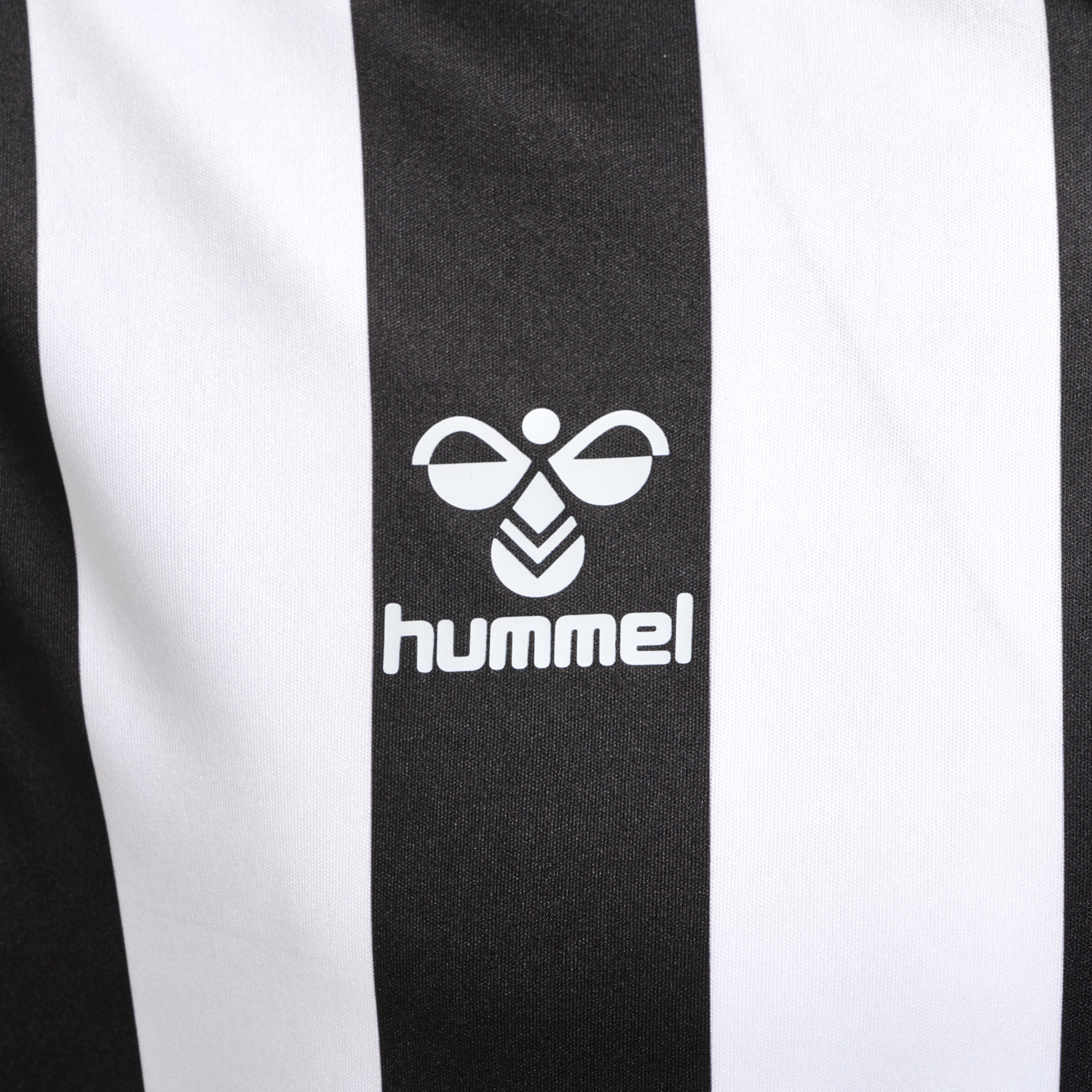 hmlCORE XK STRIPED JERSEY S/S, BLACK/WHITE, packshot