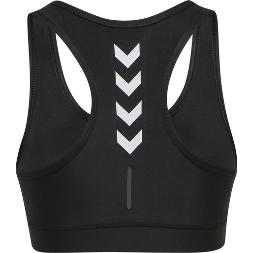 hmlTE TOLA 2-PACK SPORTS BRA, BLACK, packshot